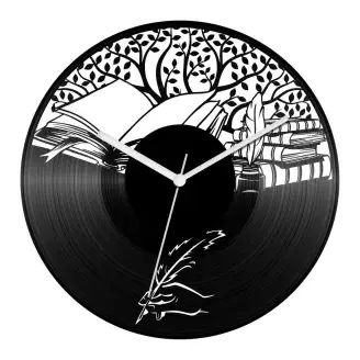 Irodalom tanár bakelit óra