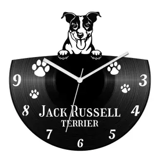 Jack Russell terrier bakelit óra