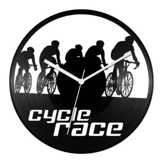 Kerékpárverseny bakelit óra