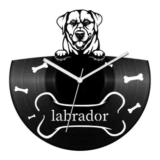 Labrador bakelit óra