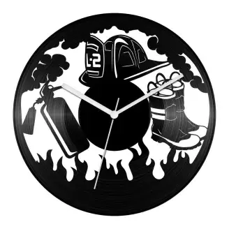 Munka- és tűzvédelem bakelit óra