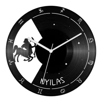 Nyilas csillagjegyes bakelit óra