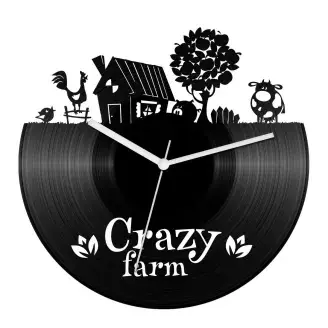 Őrült farm bakelit óra