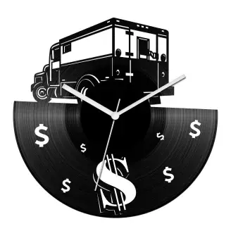 Páncélautó bakelit óra