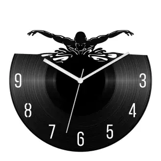 Pillangóúszó bakelit óra