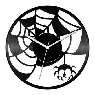 Vicces pók bakelit óra