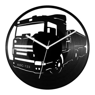 Pótkocsis kamion bakelit óra