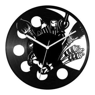 Rajz tanár bakelit óra