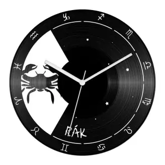 Rák csillagjegyes bakelit óra