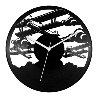 Repülőraj bakelit óra