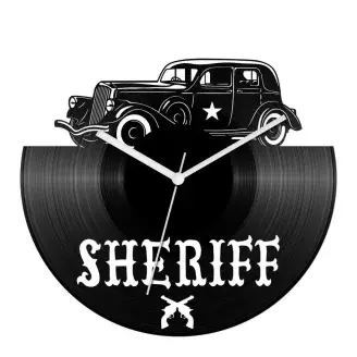 Retro car - Sheriff bakelit óra