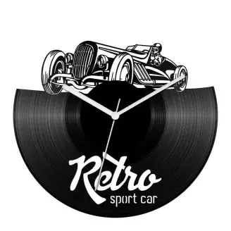 Retro sport autó bakelit óra