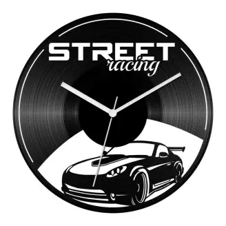 Sportautó - Street racing bakelit óra