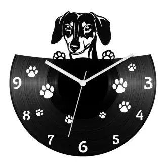 Tacskó bakelit óra