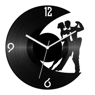 Táncos bakelit óra