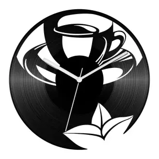 Teás csésze bakelit óra