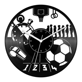 Testnevelés tanár bakelit óra