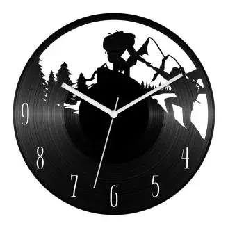 Túrázók bakelit óra