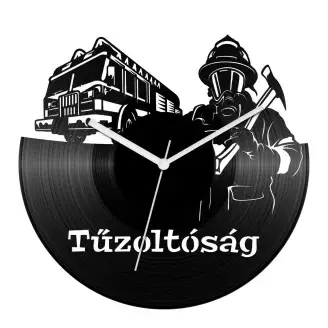 Tűzoltóság bakelit óra