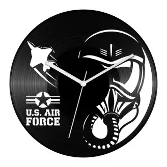 Vadászgép pilóta bakelit óra