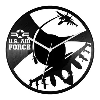 Vadászgépek bakelit óra