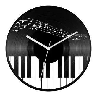 Zongora bakelit óra