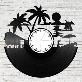 Bakelit falióra - Tengerpart 