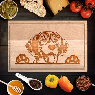 Beagle vágódeszka - kicsi