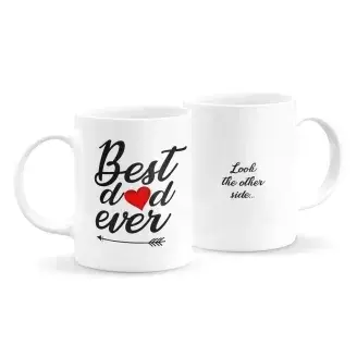 Best dad ever bögre