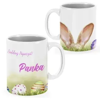 Bögre - Boldog nyuszit - lány