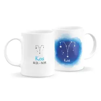 Kos csillagjegyes bögre