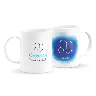 Oroszlán csillagjegyes bögre