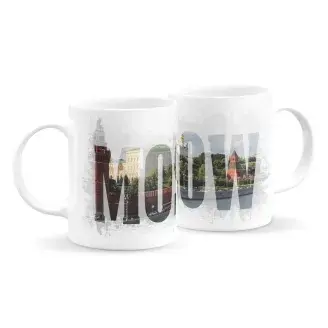 Moszkva fotós bögre