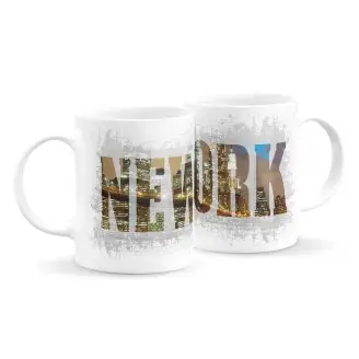 New York fotós bögre