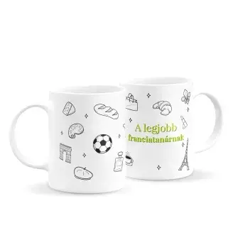 Bögre - Franciatanárnak