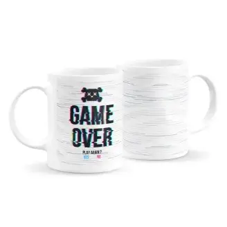 Game over feliratos bögre 3