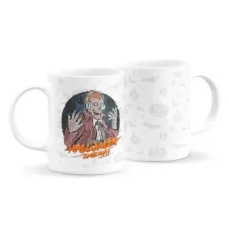 Zombis halloween bögre