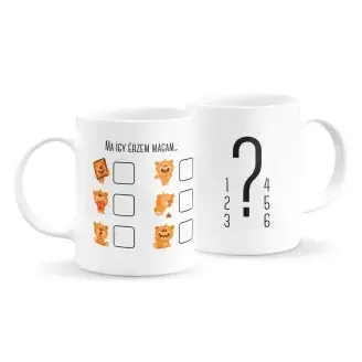 Macis emoji bögre - jelölős