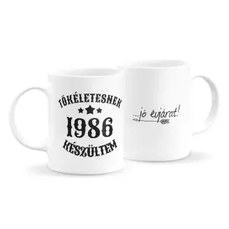 Jó évjárat szülinapi bögre (bármilyen évszámmal)