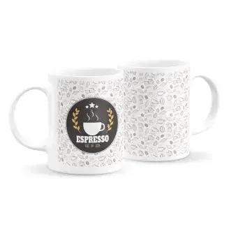 Emblémás kávés bögre 3