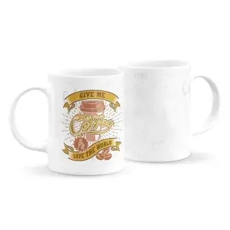 Megmentem a világot bögre