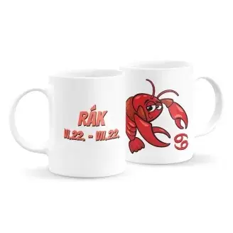 Rák csillagjegyes vicces bögre