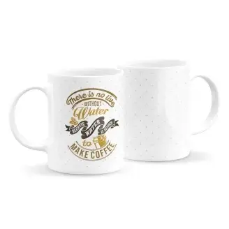 Víz és kávé bögre