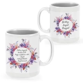 Boldog Anyák napját bögre - verssel