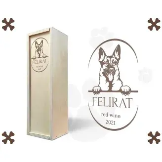 Fa bortartó doboz - Német Juhász kutya