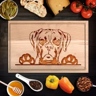 Boxer vágódeszka - kicsi