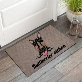 Lábtörlő - Bullterrier otthon beltéri lábtörlő
