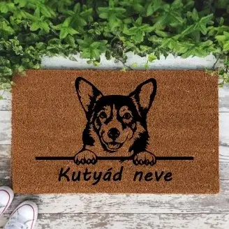 Kókuszrost lábtörlő - Corgie