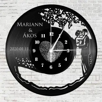 Bakelit óra - Egyedi esküvői