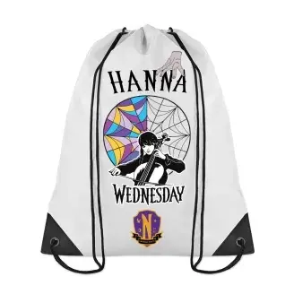 Tornazsák - Wednesday- egyedi névvel